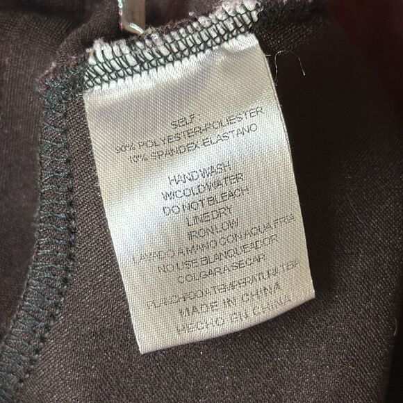 Pink Lady Suede/Velvet Feel Flare Pants - Picture 5 of 6